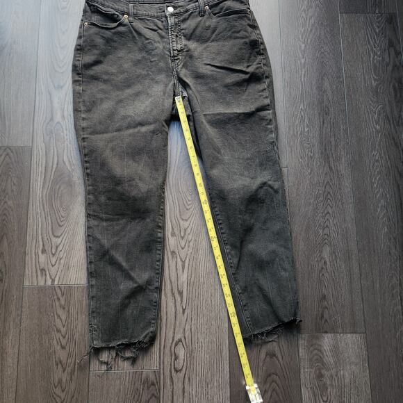 Old Navy High Rise O.G. Straight jeans, size 16 - Picture 3 of 5
